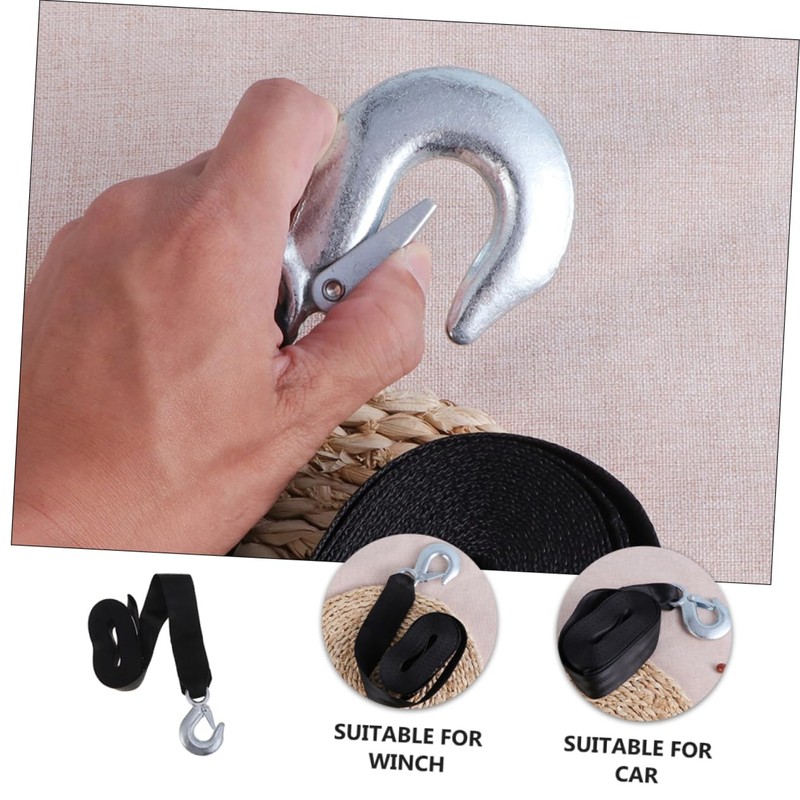 CHILDWEET Heavy Duty Trailer Strap 1.5 Ton Capacity with Marine