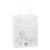 K3T 80011 Gift / Painting Bags "Football", Pack of 3,