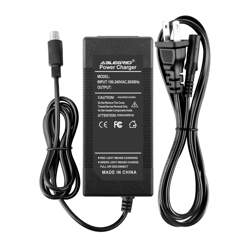 ABLEGRID 42V AC Adapter Charger For AOVOPRO Electric Scooter ES80
