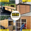 FMhotu #14 x 3-1/4" Trailer Deck Screws, Self-Tapping Sheet Wood