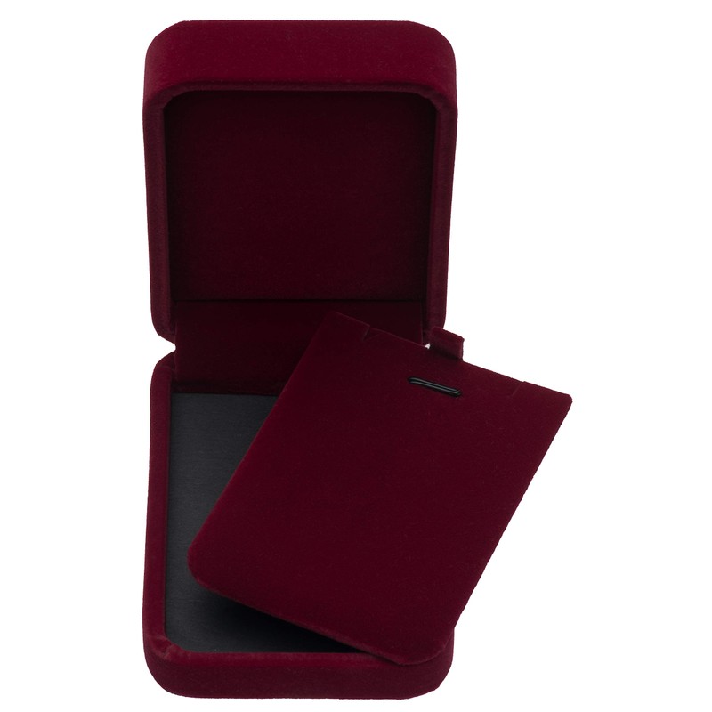 Giftop Classic Velvet Jewelry Gift Box Case for Necklace Pendant