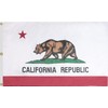 ANCONINE California State Flag 6x10FT,CA State Flags with 3 Brass
