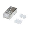 LogiLink Professional Modular Connector Cat.6A STP RJ45 Pack of 50