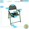 Medstar Infinity - Silla Cómodo con Asiento Acojinado para Baño.