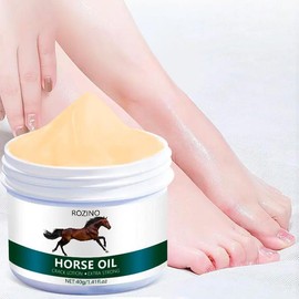 Horse Oil Cream for Dry Cracked Skin, Anti-cracking Lotion, Exfoliate Dead Skin, Deeply Moisturize Dry Cracked Skin, Make Skin Smooth and Soft