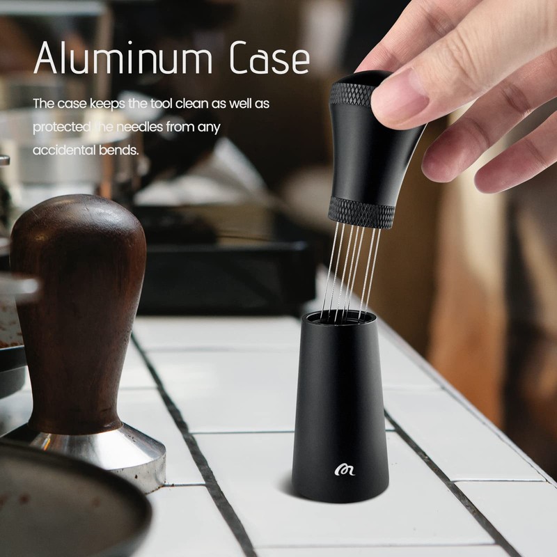 Wdt Tool, Aluminum Alloy Wdt Tool Espresso with Stand, 0.3mm