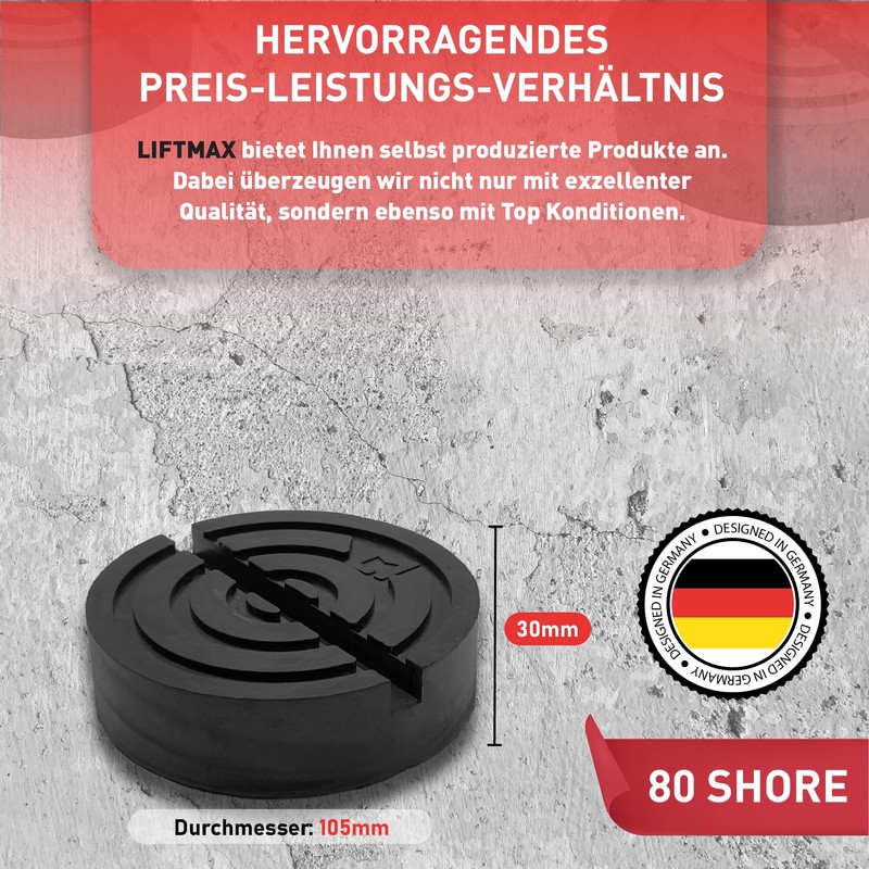 Rubber Pad for Car Jack Universal for Trolley Jack and