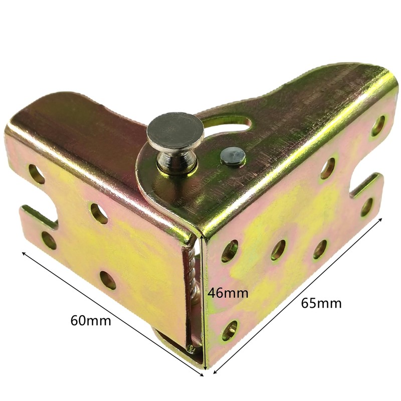 4 PCS 90 Degree Self Locking Foldable Hinges,Folding Table Legs,Support