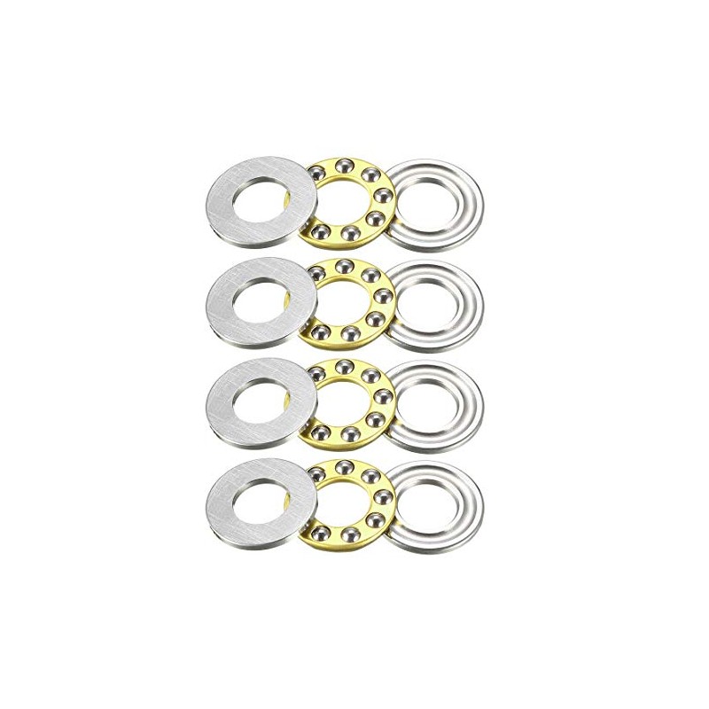 sourcing map F8-16M Thrust Ball Bearings 8mm x 16mm x