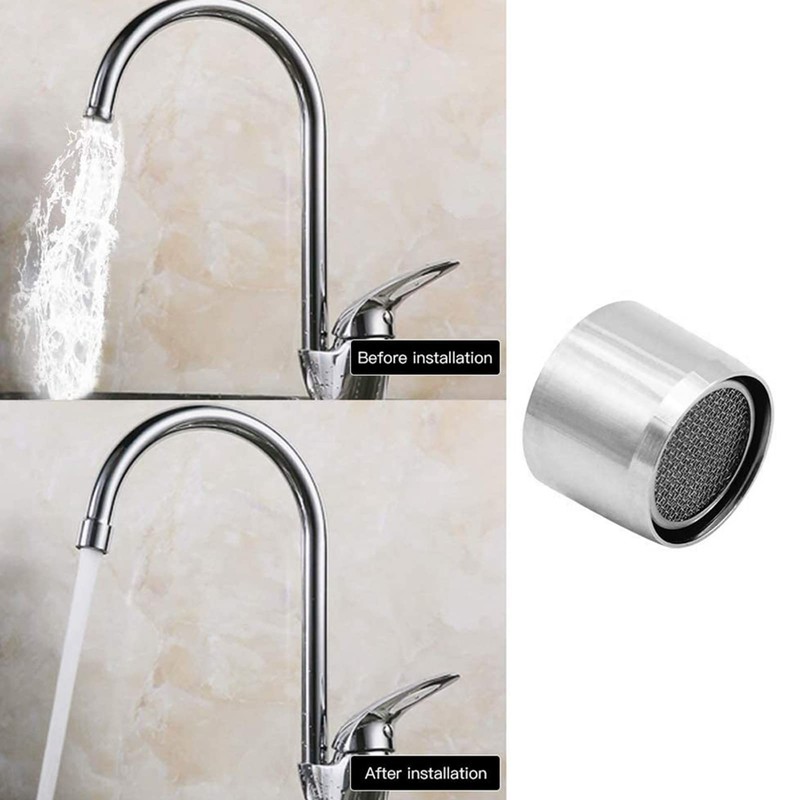 Fanshiontide Pack of 6 M22 Tap Strainer Insert with 1