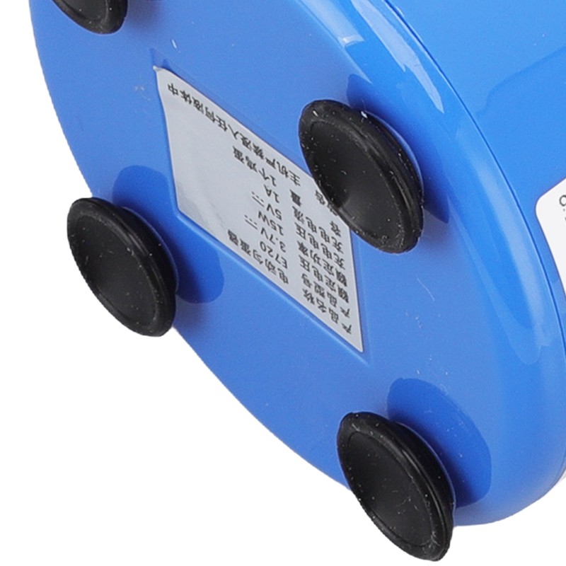 Egg Scrambler Blue Electric Food Grade Material Silicone Bottom Dishwasher