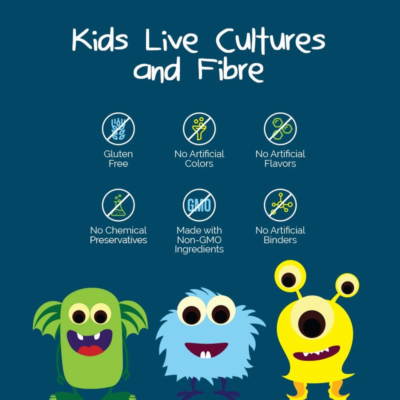 Intelligent Labs 6 Billion CFU Kids Live Cultures and Fiber