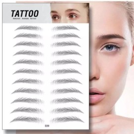 Altipia [알티피아]눈썹 시뮬레이션 스티커 눈썹그리기 입체 남여공용 메 [E10] [Altipia] Eyebrow Simulation Stickers 3D Eyebrow Drawing Unisex Men and Women [E10]