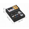Professional Mixer Sound Board Console 2 Channels Recording Mixer Console