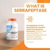 Doctor's Best Serrapeptase 90 Veggie Caps Non GMO Vegan Respiratory