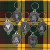 Graham Solid Pewter Scottish Clan Crest Key Chain/Key Ring