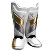 Hayabusa T3 Striking Shinguards - White/Gold, Small