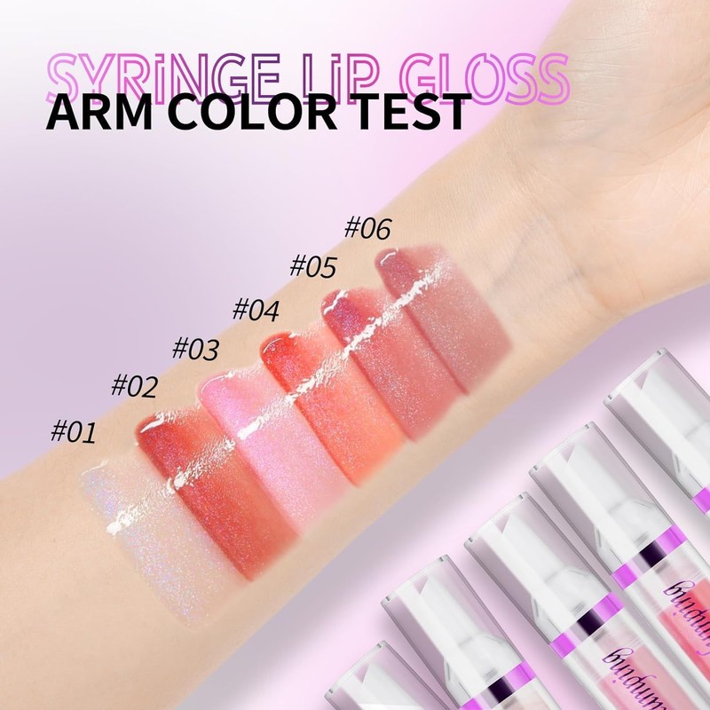 Lip Glow Oil Aceite Hidratante Para Labios 1# Brillo de
