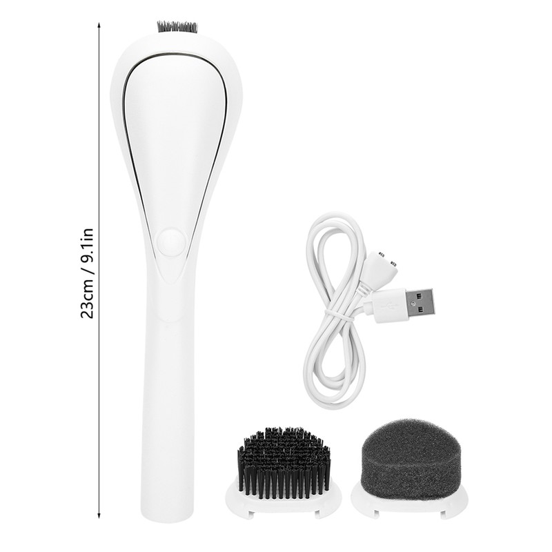 Intelligent Electric Vibration Shoes Washer USB Rechargeable Cleaning Brush with