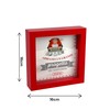 Salvadanaio Decorativo in Legno, Design Auto Oggi Sposi, Cornice Rossa