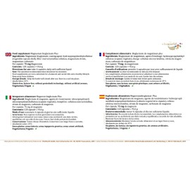 Vita World Magnesium Bisglycinate Plus 120 Vegi Capsules Pharmacist Manufacturing