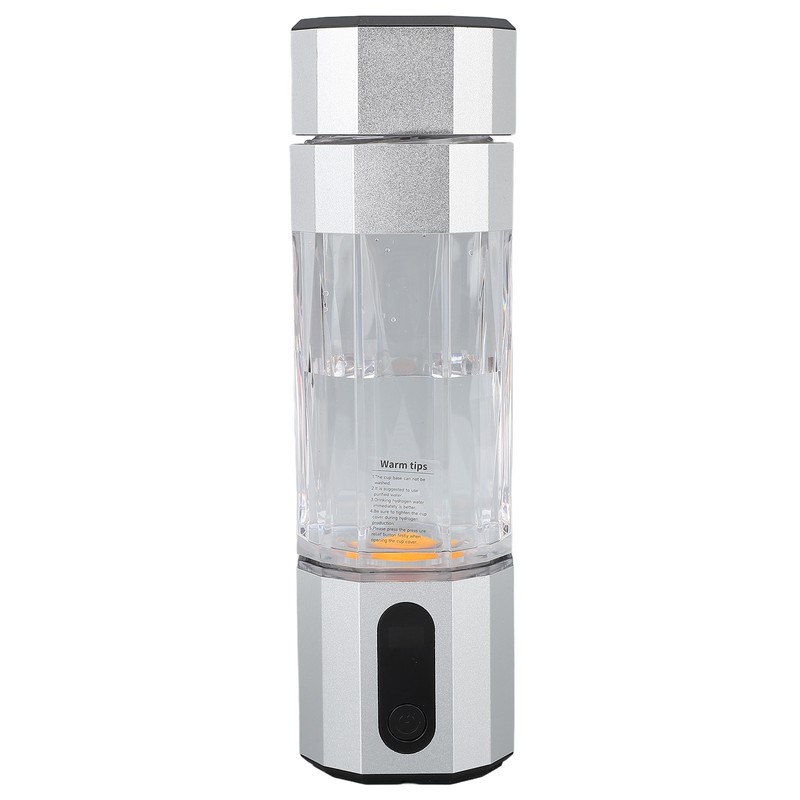 Hydrogen Water Bottle with Colorful Lights Platinum Titanium Electrode 2
