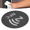 20 Pcs ID5200 NFC Stickers Adhesive Label Round 40mm Anti