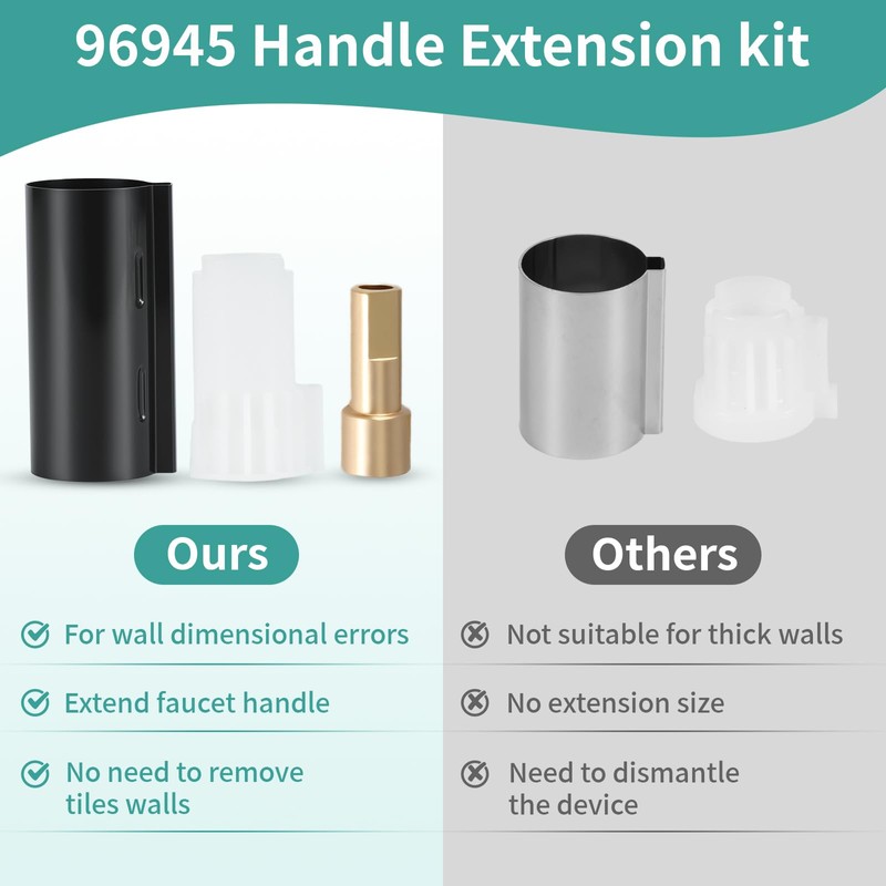 96945 Shower Extension Kit Replacement Compatible With Moen Posi-Temp Valve