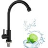 Cold Water Tap Kitchen Black Tap Black Sink Faucets Cold