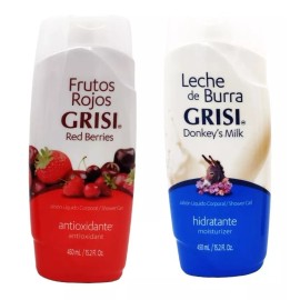 Grisi Jabón Líquido Corporal Grisi Pack 2 Frutos Y Leche De 450ml