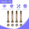 51001500 510015 Snowblower Shear Bolts and Nuts Fits for Ariens