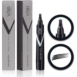 VOID Homme Beard Pencil (Light Brown) Men's Beard Filler and Beard Pen, Beard Colour Black and Beard Filler for Filling, Beard Filler Pen and Beard Colouring Black, Waterproof Beard Pen