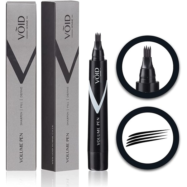 VOID Homme Beard Pencil (Light Brown) Men's Beard Filler and