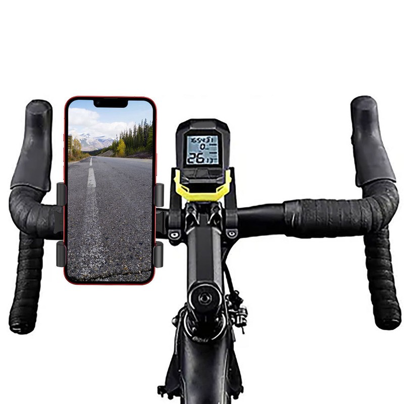 Bike Phone Mount Universal Adjustable Angle Motorcycle Handlebar Cell Phone