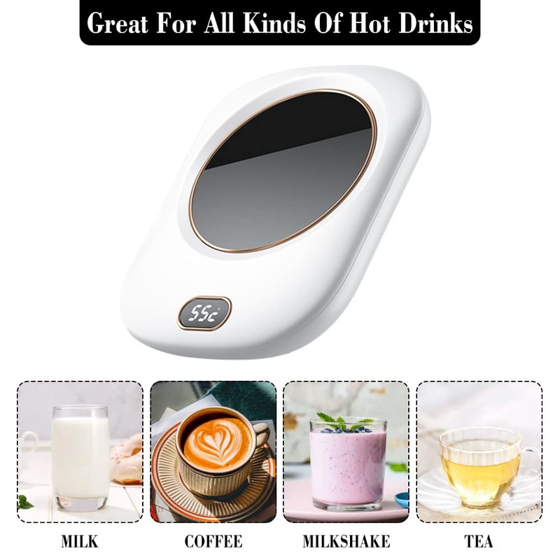 HASAIKA Cup Warmer, Home and Office Drink Warmer with 3
