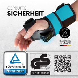 99FLIPS Inline Pads Adult with GS [Set of 6] Dive - L in Light Blue - Protectors Inline Skates Women's Protectors Inline Skates Adults - Knee Pads Ice Skate Protectors - Ice Skates