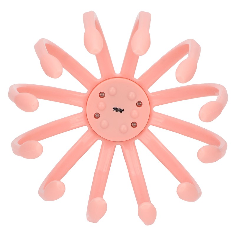 Electric Head Massage Scratcher Cordless 12 Fingers Deep Relaxation Stress