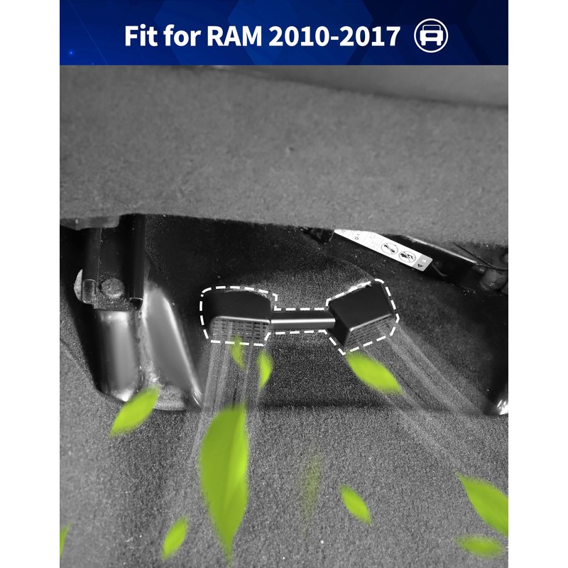 JeCar Under Seat Vent Deflectors Rear AC Vent Directional Extension