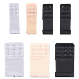 Women's Bra Extender White Black and Skin Colour