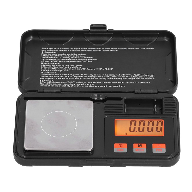 Digital Pocket Scale Portable 50g By 0.001g Weigh Gram Scale