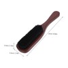 FRCOLOR Mens Detangling Hair Brush with Wooden Handle Natural Boar