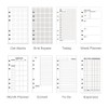 EvZ A6 Refill Cornell Paper, 6 Holes Ring Binder Filler