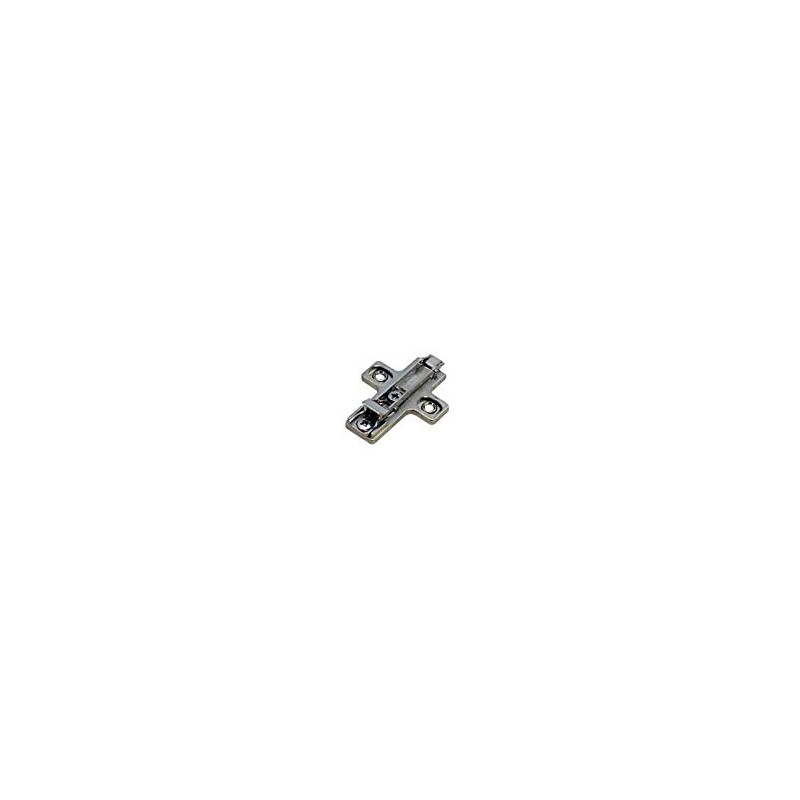 Salice 0mm Mounting Plate Euro Screw 2 Cam (1)
