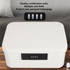 9L Capacity Lockable Storage Trunk for Files Document Organizer Double