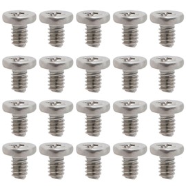 Be In Your Mind 100Pcs 304 Stainless Machine Screws M2x3mm Flat Head Phillips Machine Screws Cross Recessed Screws for Laptop TV Fan Toys Furniture