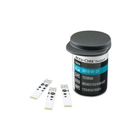 Tiras reactivas compatibles con Accu-Chek instant frasco con 50 tiras