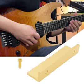 LT Easiyl 6-saitige Gitarre Metall-Schlitzsattel Kompatibel mit Lap-Steel-Gitarre Kompatibel mit Akustikgitarre Gold
