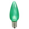 Vickerman C9 Ceramic LED Green Bulb, Package of 25