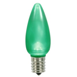 Vickerman C9 Ceramic LED Green Bulb, Package of 25