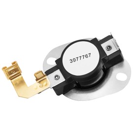 3977767 Dryer Thermostat Replacement Part Compatible with Whirlpool Kenmore Maytag Dryers Replaces 3399693 WP3977767 WP3977767VP